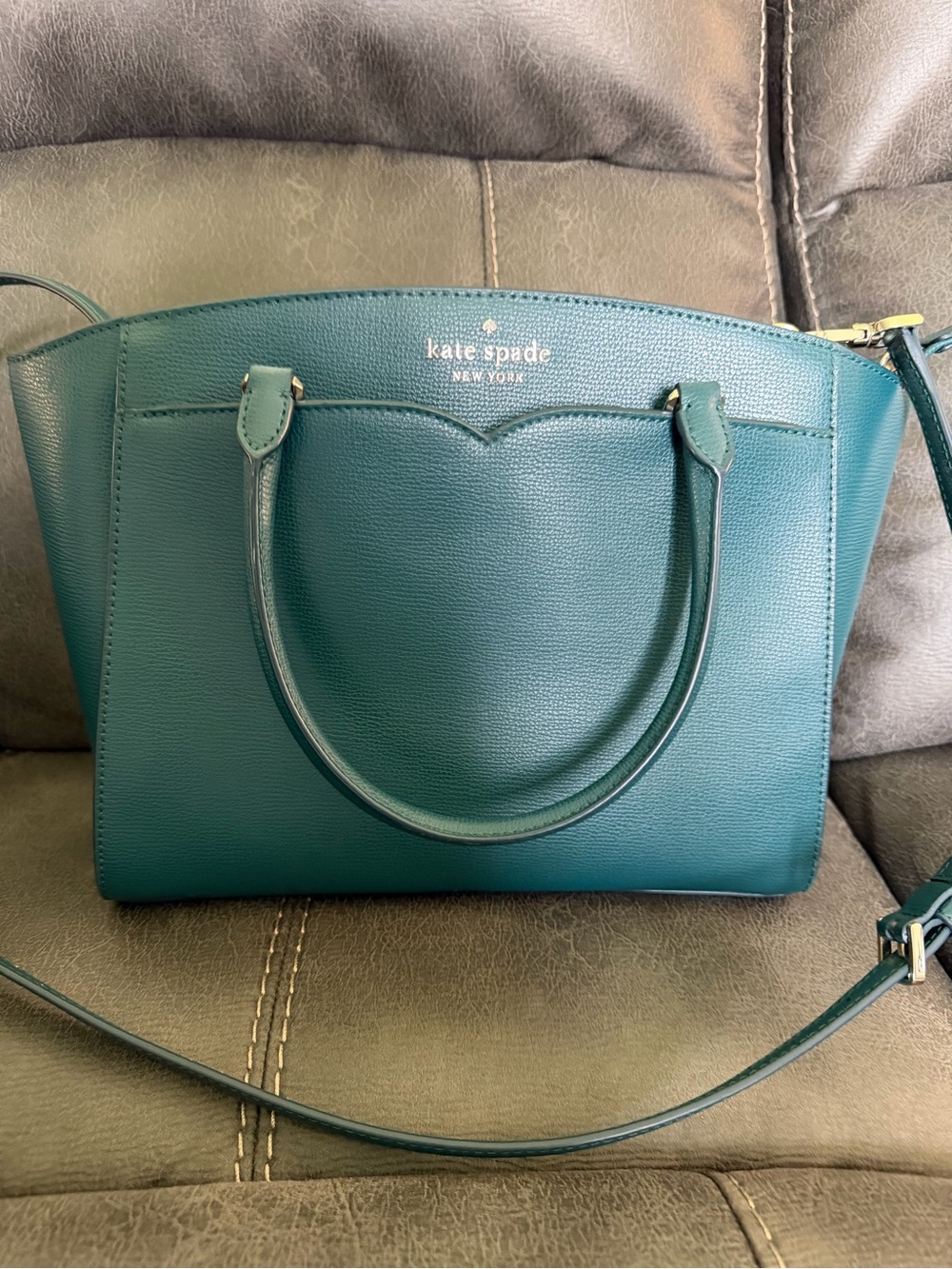 kate spade Teal Leather Satchel